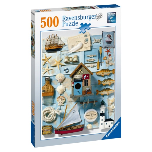 Ravensburger Maritime Flair 500 Brikker i gruppen PUSLESPIL / < 750 brikker hos Spelexperten (10216588)