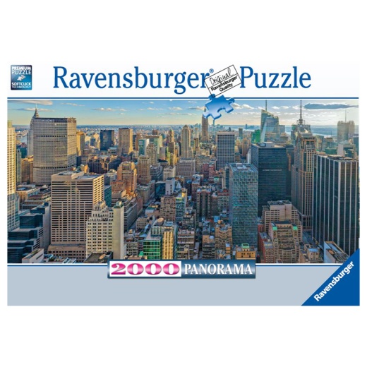 Ravensburger Panorama View over New York 2000 brikker i gruppen  hos Spelexperten (10216708)