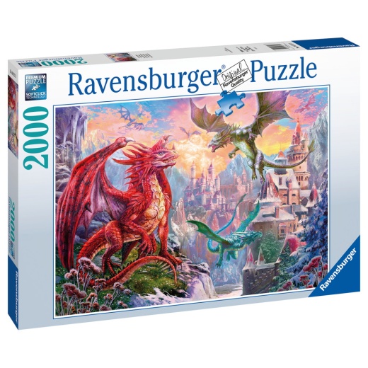 Ravensburger Dragonland 2000 Brikker i gruppen  hos Spelexperten (10216717)