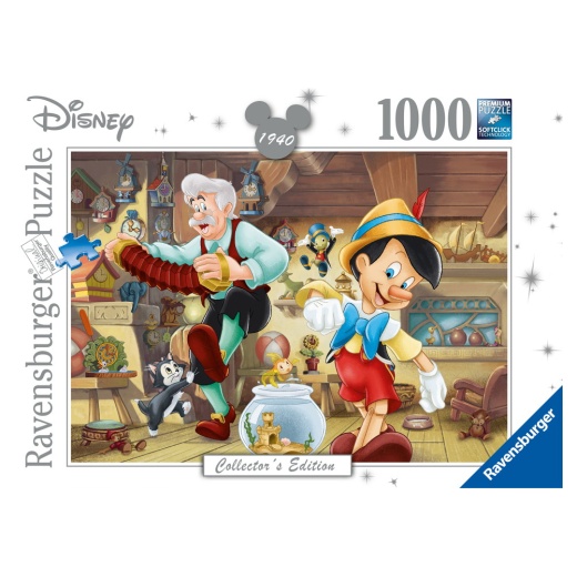 Ravensburger Pinocchio 1000 Brikker i gruppen PUSLESPIL / 1000 brikker hos Spelexperten (10216736)