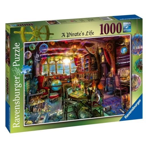 Ravensburger: A Pirate's Life! 1000 Brikker i gruppen PUSLESPIL / 1000 brikker hos Spelexperten (10216755)