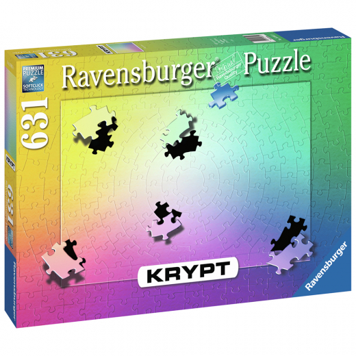 Ravensburger Pussel - Krypt Gradient 631 brikker i gruppen PUSLESPIL / < 750 brikker hos Spelexperten (10216885)