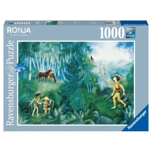 Ravensburger Ronja Rövardotter 1000 brikker i gruppen PUSLESPIL / 1000 brikker hos Spelexperten (10216894)