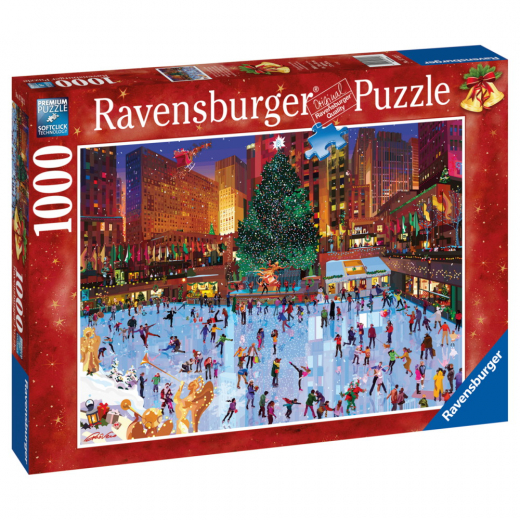 Ravensburger: Rockefeller Center Joy 1000 brikker i gruppen PUSLESPIL / 1000 brikker hos Spelexperten (10217132)