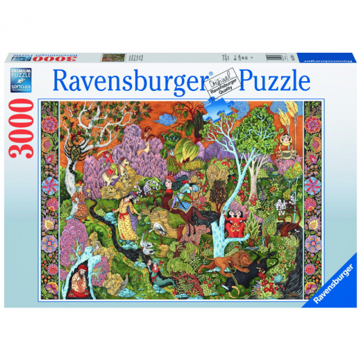 Ravensburger: Eternal Garden Of Sun 3000 Brikker i gruppen PUSLESPIL / 2000 brikker > hos Spelexperten (10217135)