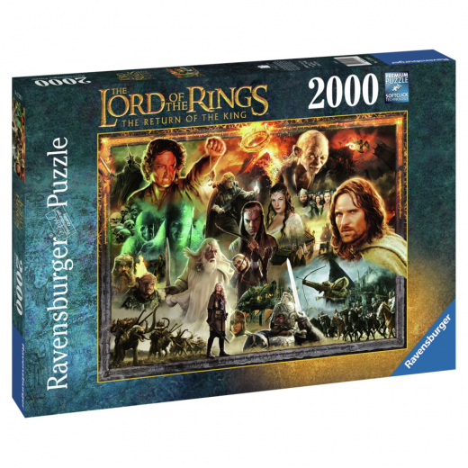 Ravensburger The Lord Of The Rings - The Return of the King 2000 Brikker i gruppen PUSLESPIL / 2000 brikker > hos Spelexperten (10217293)