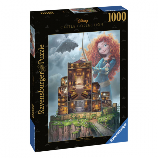 Ravensburger: Disney Castles Merida 1000 Brikker i gruppen PUSLESPIL / 1000 brikker hos Spelexperten (10217335)