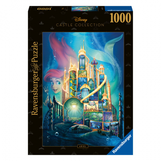 Ravensburger: Disney Ariel slot 1000 Brikker i gruppen PUSLESPIL / 1000 brikker hos Spelexperten (10217337)