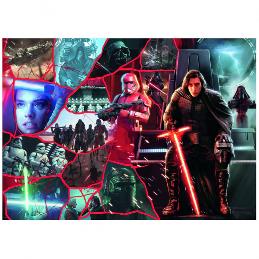 Ravensburger: Star Wars Villainous Kylo Ren 1000 Brikker i gruppen PUSLESPIL / 1000 brikker hos Spelexperten (10217340)