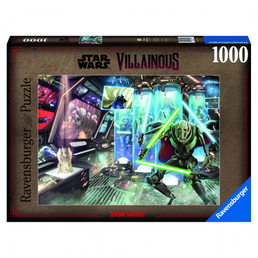 Ravensburger: Star Wars Villainous General Grievous 1000 Brikker i gruppen PUSLESPIL / 1000 brikker hos Spelexperten (10217342)