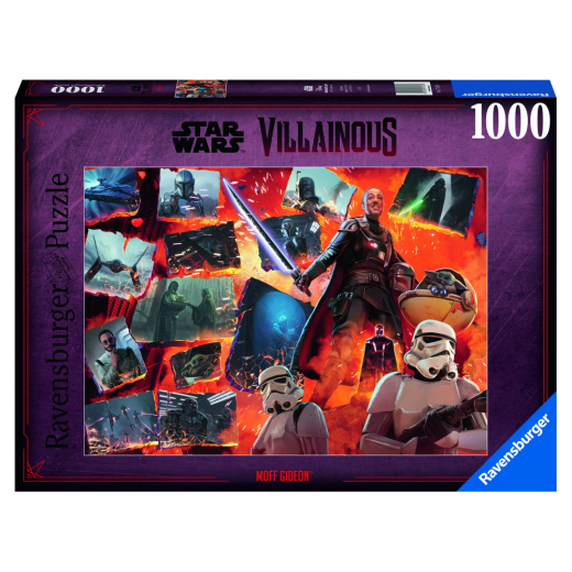 Ravensburger: Star Wars Villainous Moff Gideon 1000 Brikker i gruppen PUSLESPIL / 1000 brikker hos Spelexperten (10217343)