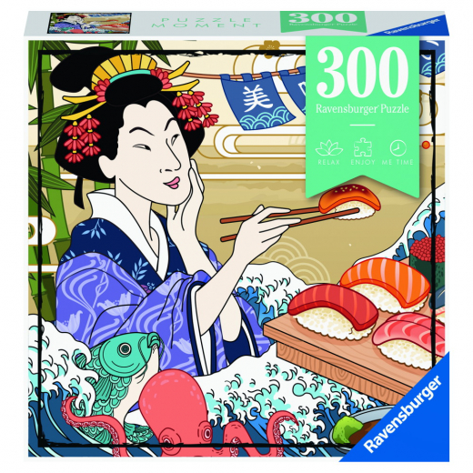 Ravensburger: Sushi 300 Brikker i gruppen PUSLESPIL / < 750 brikker hos Spelexperten (10217372)