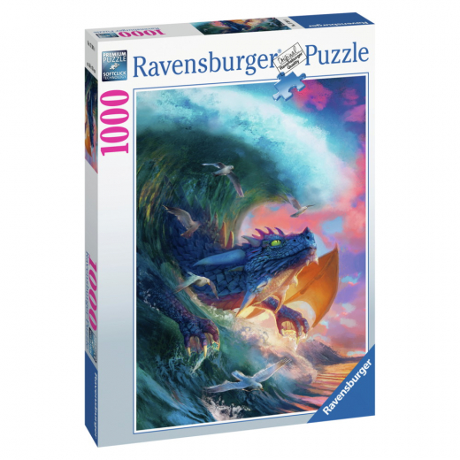 Ravensburger Dragon Race 1000 Brikker i gruppen PUSLESPIL / 1000 brikker hos Spelexperten (10217391)