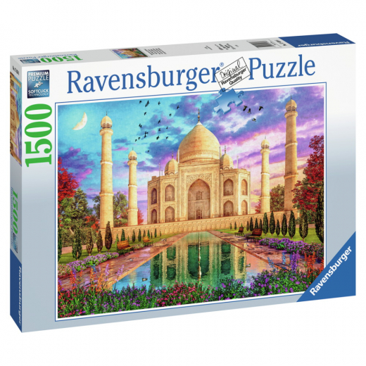 Ravensburger Taj Mahal 1500 Brikker i gruppen PUSLESPIL / 1500 brikker hos Spelexperten (10217438)