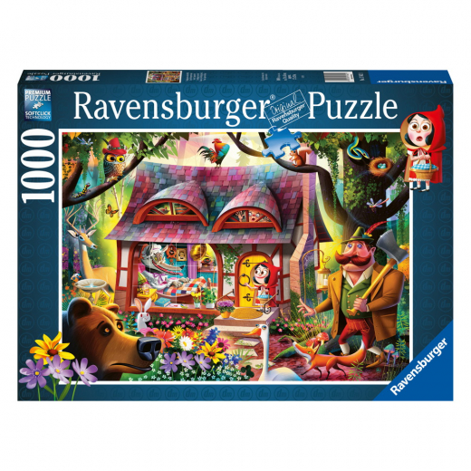 Ravensburger: Kom ind, Rødhætte Brikker i gruppen PUSLESPIL / 1000 brikker hos Spelexperten (10217462)