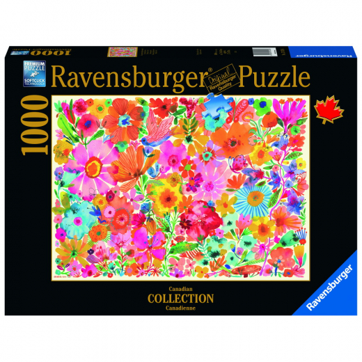 Ravensburger: Blossoming Beauties 1000 Brikker i gruppen PUSLESPIL / 1000 brikker hos Spelexperten (10217470)