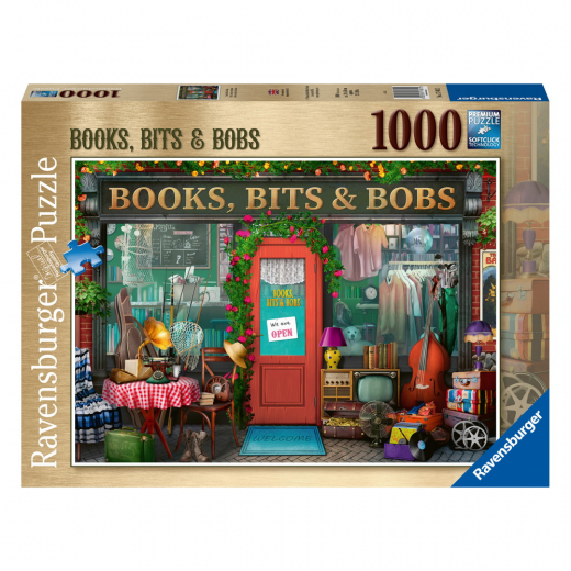 Ravensburger: Books, Bit's & Bobs 1000 Brikker i gruppen PUSLESPIL / Ravensburger hos Spelexperten (10217481)