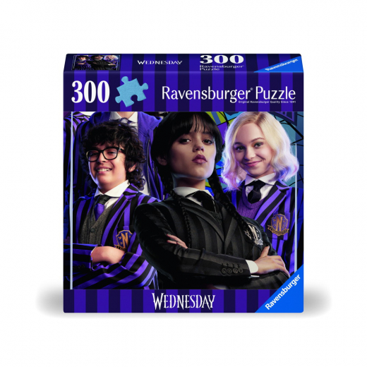 Ravensburger: Wednesday Outcasts Are In 300 Brikker i gruppen PUSLESPIL / < 750 brikker hos Spelexperten (10217574)