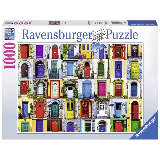 Ravensburger: Doors of the World 1000 brikker i gruppen PUSLESPIL / 1000 brikker hos Spelexperten (10219524)