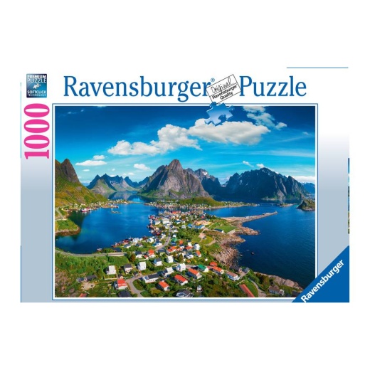 Ravensburger: Lofoten 1000 brikker i gruppen PUSLESPIL / 1000 brikker hos Spelexperten (10219713)