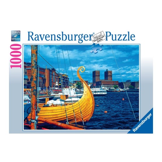 Ravensburger: Oslo 1000 brikker i gruppen PUSLESPIL / 1000 brikker hos Spelexperten (10219714)