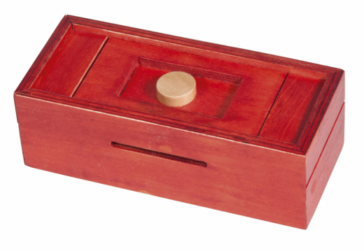Trick Box til penge - rød i gruppen LEGETØJ / Sjove gadgets hos Spelexperten (102383)