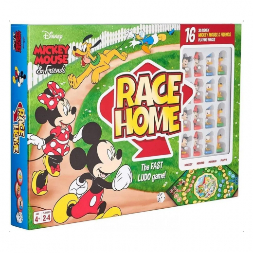 Mickey Mouse Race Home Game i gruppen SELSKABSSPIL / Børnespil hos Spelexperten (103000121)