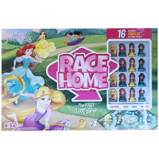 Disney Princess Race Home Game i gruppen SELSKABSSPIL / Børnespil hos Spelexperten (103001071)