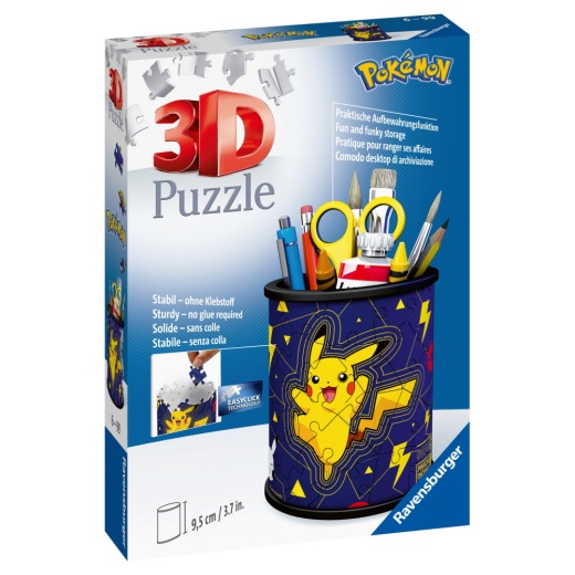 Ravensburger 3D Pokémon Blyantkop 54 Brikker i gruppen PUSLESPIL / 3D puslespil hos Spelexperten (10311257)