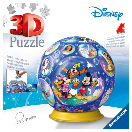 Ravensburger 3D Pussel: Disney Characters 72 Brikker i gruppen PUSLESPIL / 3D puslespil hos Spelexperten (10311561)