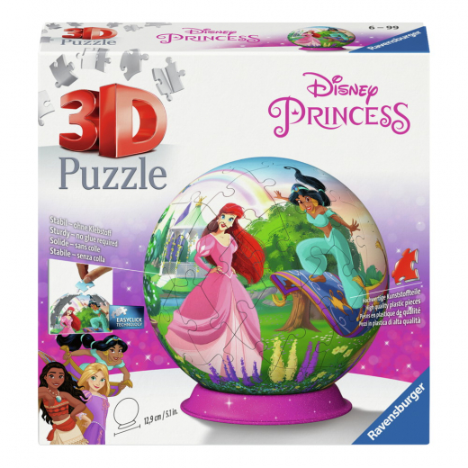 Ravensburger 3D Disney Princess Ball 72 Brikker i gruppen PUSLESPIL / 3D puslespil hos Spelexperten (10311579)