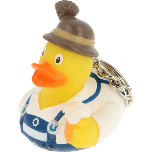 Nøglering - Bayersk gummiand mandlig i gruppen LEGETØJ / Sjove gadgets / Sjove gaver hos Spelexperten (103137)