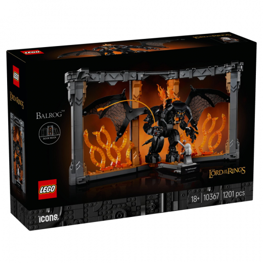 LEGO Icons - Ringenes Herre Balrog-bogniche i gruppen PUSLESPIL / Book Nook hos Spelexperten (10367)