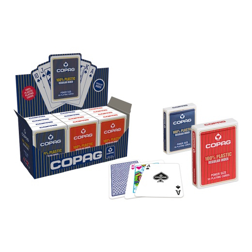 Copag Regular Face Display Mix i gruppen SELSKABSSPIL / Poker & casino / Poker hos Spelexperten (104001338)