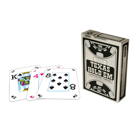 Copag Texas Hold 'Em Silver Peek Index Black i gruppen SELSKABSSPIL / Poker & casino / Poker hos Spelexperten (104008324b)