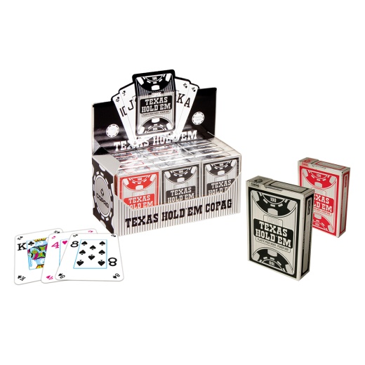 Copag Texas Hold 'Em Display Silver Peek Index Mix i gruppen SELSKABSSPIL / Poker & casino / Poker hos Spelexperten (104008328)