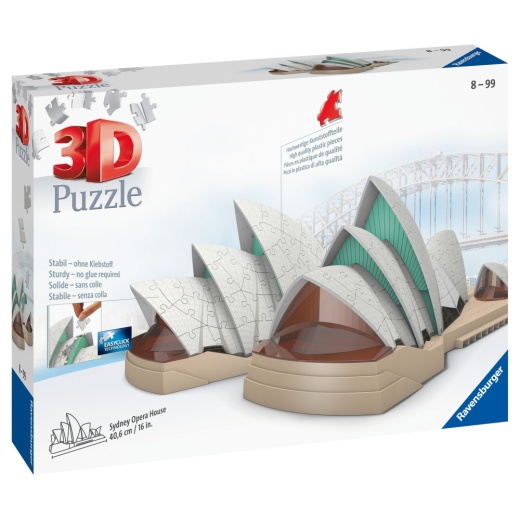 Ravensburger 3D Sydney Opera Hus 216 Brikker i gruppen PUSLESPIL / 3D puslespil hos Spelexperten (10411243)