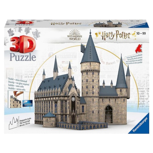 Ravensburger 3D Harry Potter Hogwarts Castle 630 Brikker i gruppen PUSLESPIL / 3D puslespil hos Spelexperten (10411259)