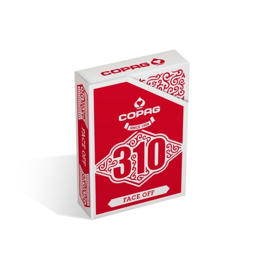 Copag 310 Trick Face Off Red i gruppen SELSKABSSPIL / Poker & casino / Trick hos Spelexperten (104113324)