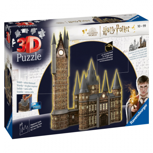 Ravensburger 3D: Hogwarts Castle Astronomy Tower 540 Brikker i gruppen PUSLESPIL / 3D puslespil hos Spelexperten (10411551)