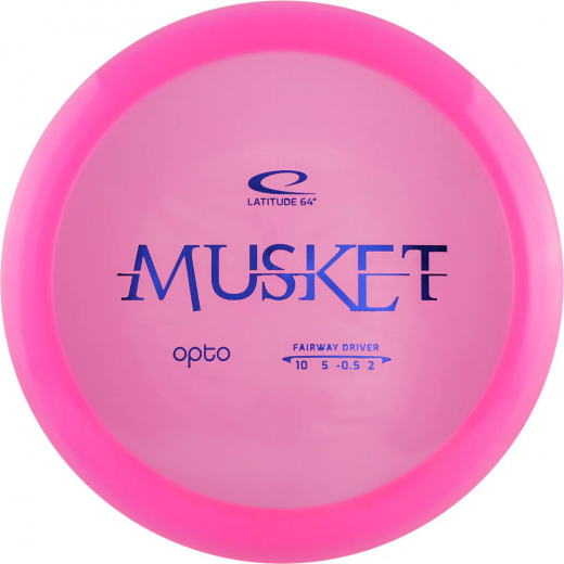 Latitude 64° Opto Musket Pink 170-172 g i gruppen UDENDØRSSPIL / Disc Golf & frisbee / Fairway Drivers hos Spelexperten (104462)