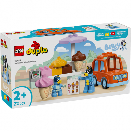 LEGO Duplo - Is-udflugt med Bluey i gruppen LEGETØJ / LEGO / LEGO Duplo hos Spelexperten (10458)