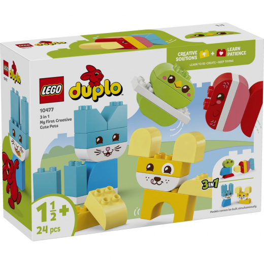 LEGO Duplo - 3-i-1 Kreative Søde Kæledyr i gruppen LEGETØJ / LEGO / LEGO Duplo hos Spelexperten (10477)