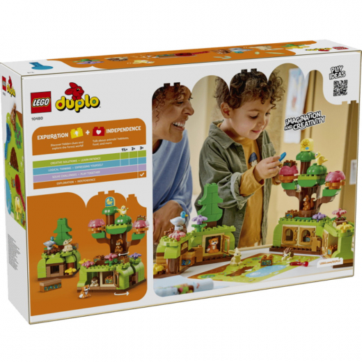 LEGO Duplo - Oplevelsesskov med vilde dyr i gruppen LEGETØJ / LEGO / LEGO Duplo hos Spelexperten (10480)