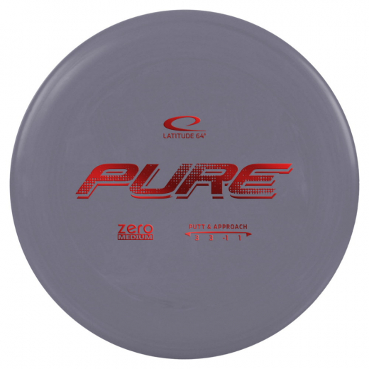 Latitude 64° Pure Zero Medium Grey i gruppen UDENDØRSSPIL / Disc Golf & frisbee / Putt & approach hos Spelexperten (104944)