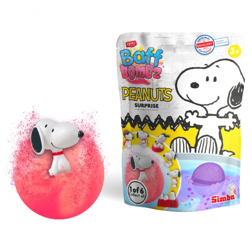 Baff Bombz Peanuts Surprise Badbombe Peanuts i gruppen LEGETØJ / Børne- & baby / Bade hos Spelexperten (105950565)