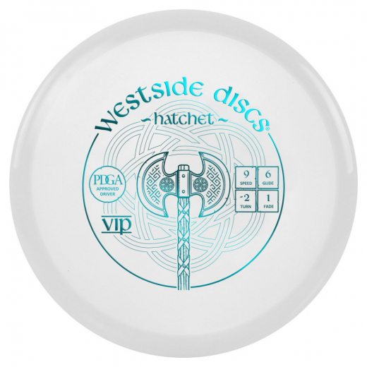 Westside Discs VIP Hatchet White i gruppen UDENDØRSSPIL / Disc Golf & frisbee / Fairway Drivers hos Spelexperten (106150)