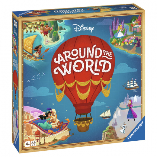 Disney Around The World (DK) i gruppen SELSKABSSPIL / Børnespil hos Spelexperten (10622673)