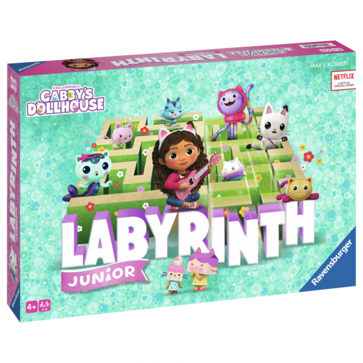 Labyrinth Junior Gabby's Dollhouse i gruppen SELSKABSSPIL / Børnespil hos Spelexperten (10622674)