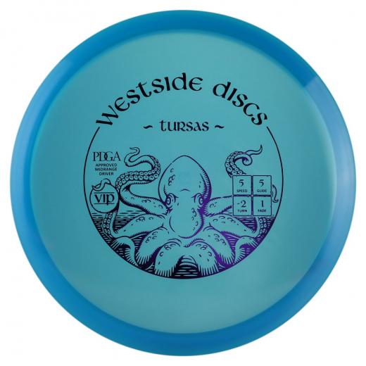 Westside Discs VIP Tursas Turquoise i gruppen UDENDØRSSPIL / Disc Golf & frisbee / Midrange hos Spelexperten (106450)